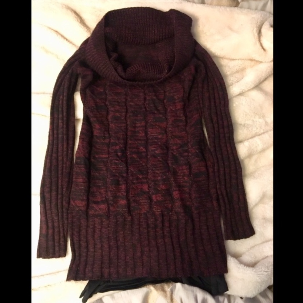 Sweater Dress with subtle sparkle